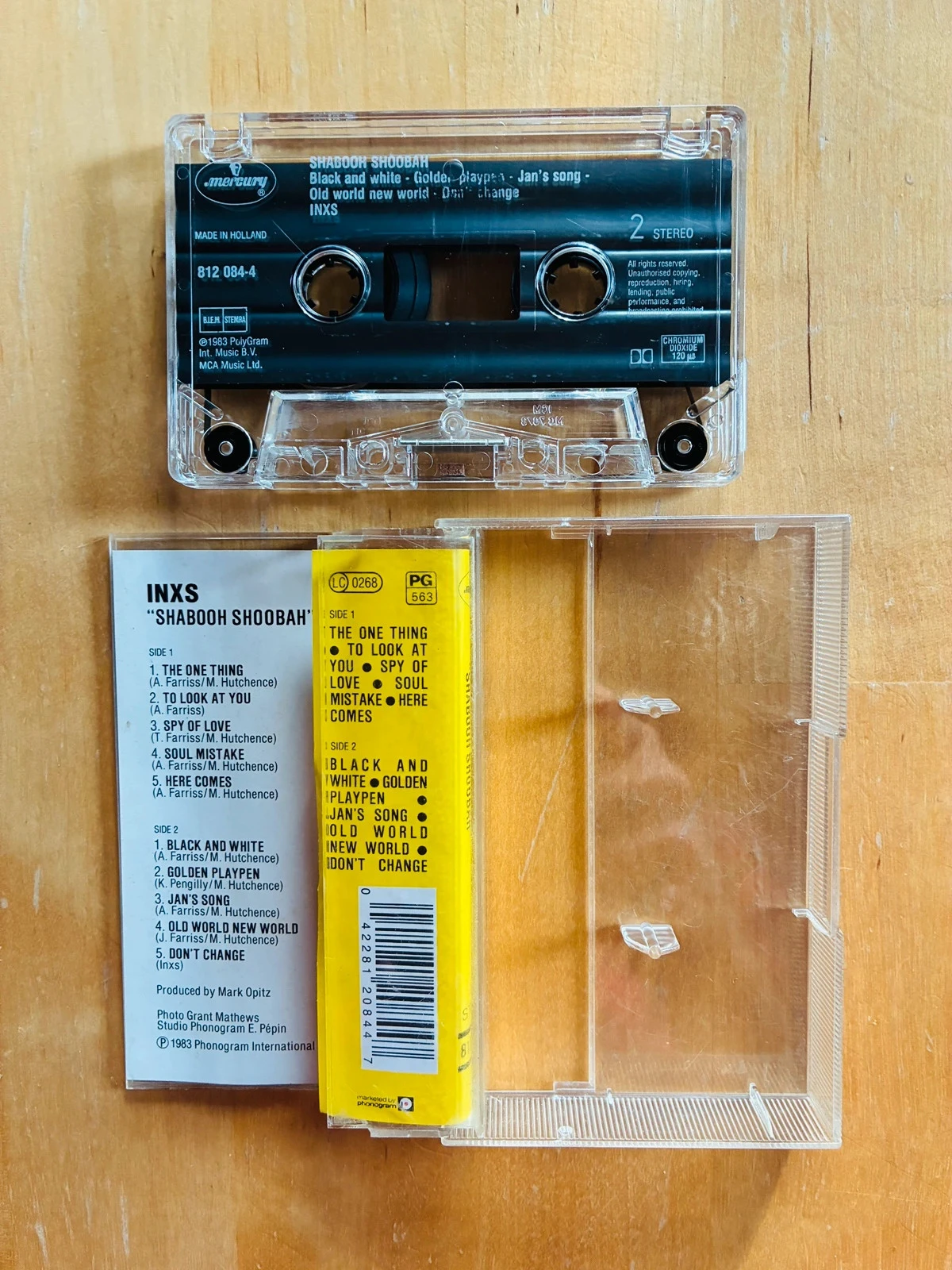 Cassete de áudio INXS Shabooh Shoobah. – photo 2